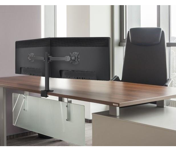 MULTIOFFICE Biurkowy do 2 Monitorów LED/LCD 13-27" L-02 ART PREM - 360936 - zdjęcie 2